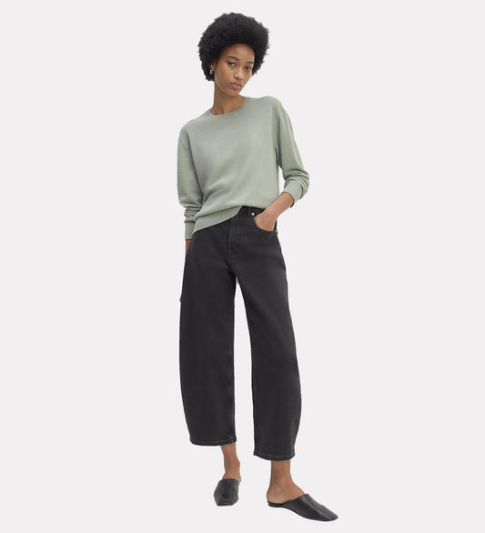 Cotton Crew Neck Sweater