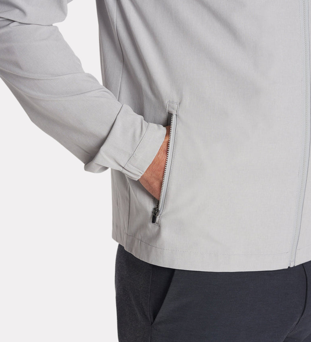 Men's solid casual jacket