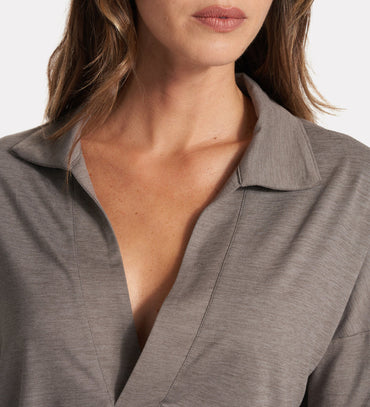 Women's wrap jumpsuit