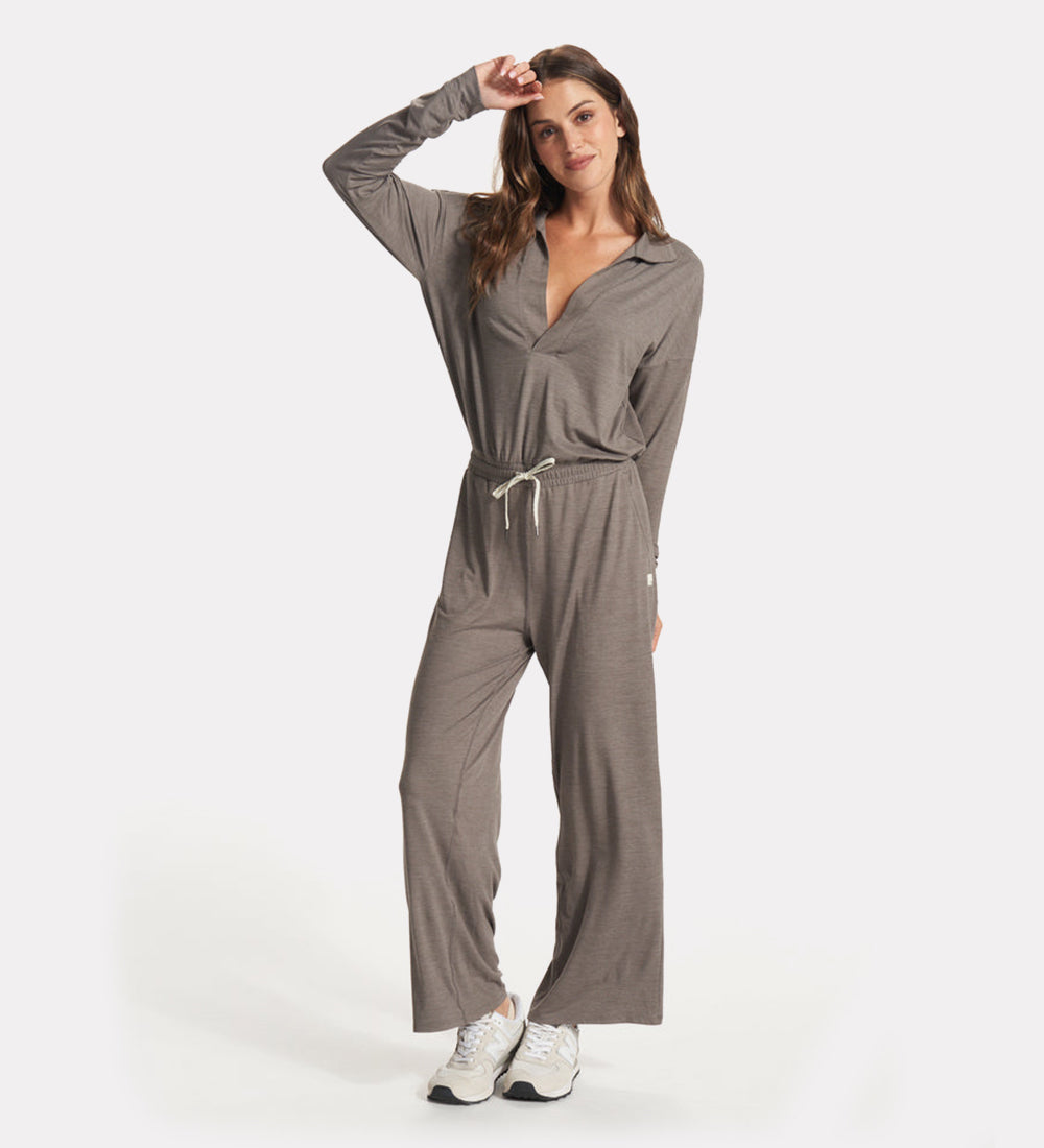 Women's wrap jumpsuit