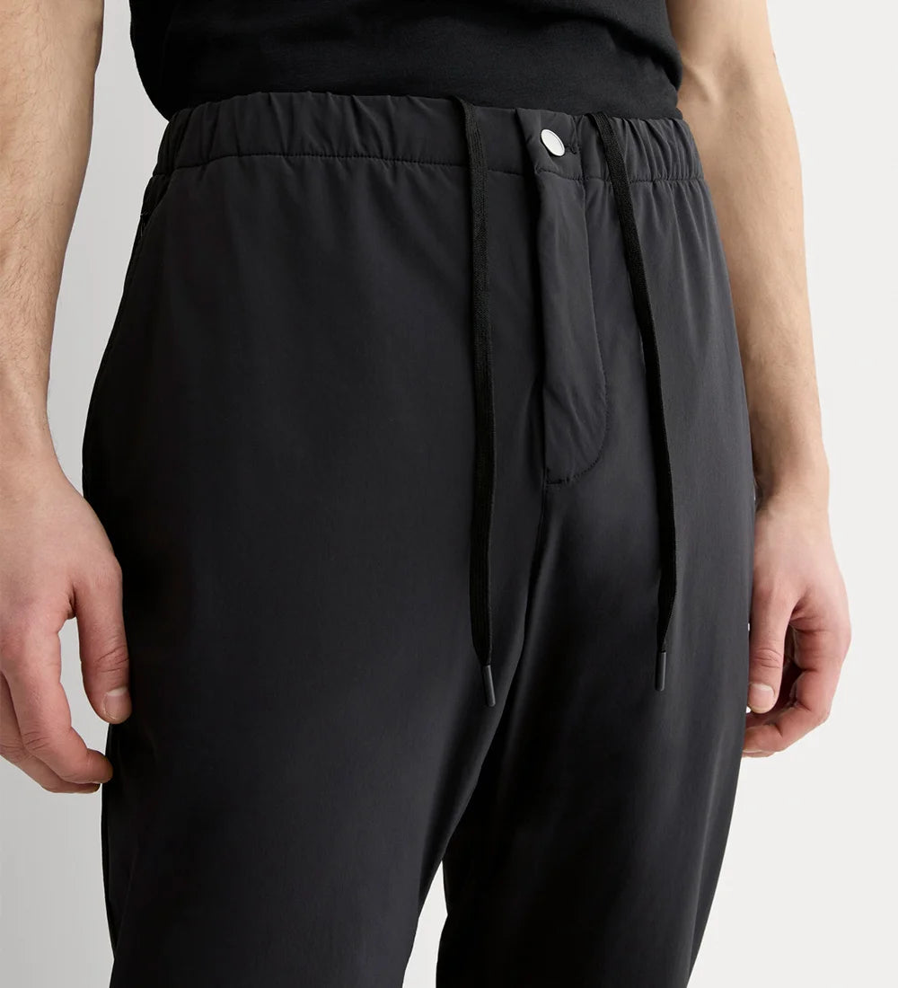 Men slim fit flat-front pant