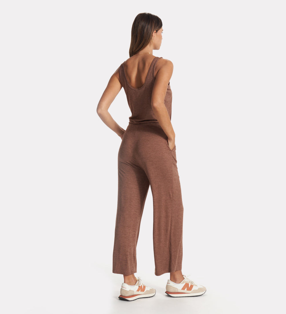 Solid jumpsuit for women