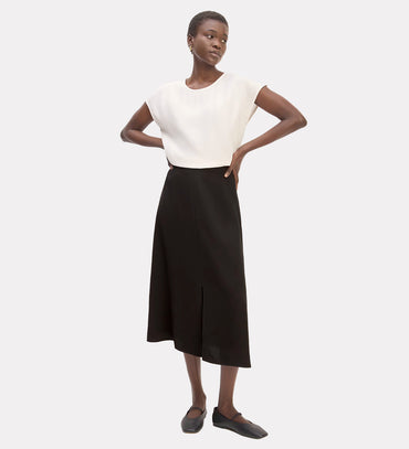 Women's flowy midi skirt