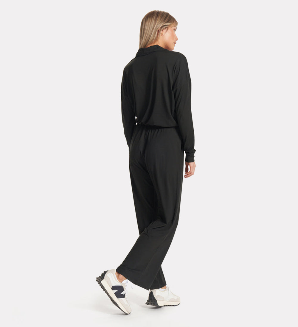 Women's wrap jumpsuit