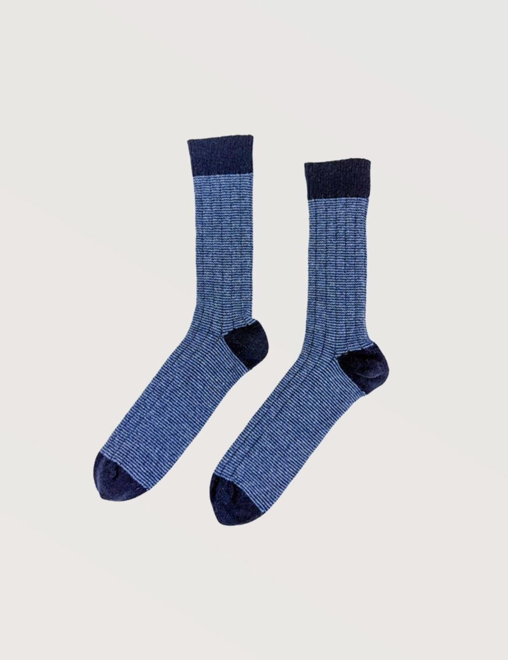 Classic Ribbed Crew Socks