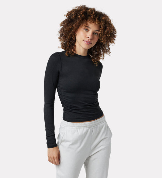 Round neck long sleeve tshirt for women