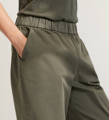 Women's polyester blend trousers