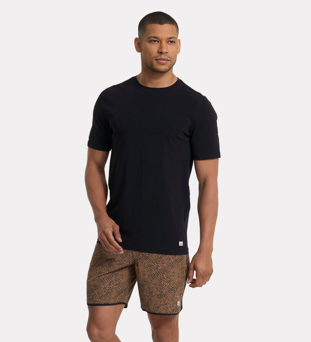 Men's Solid Round Neck Tshirt