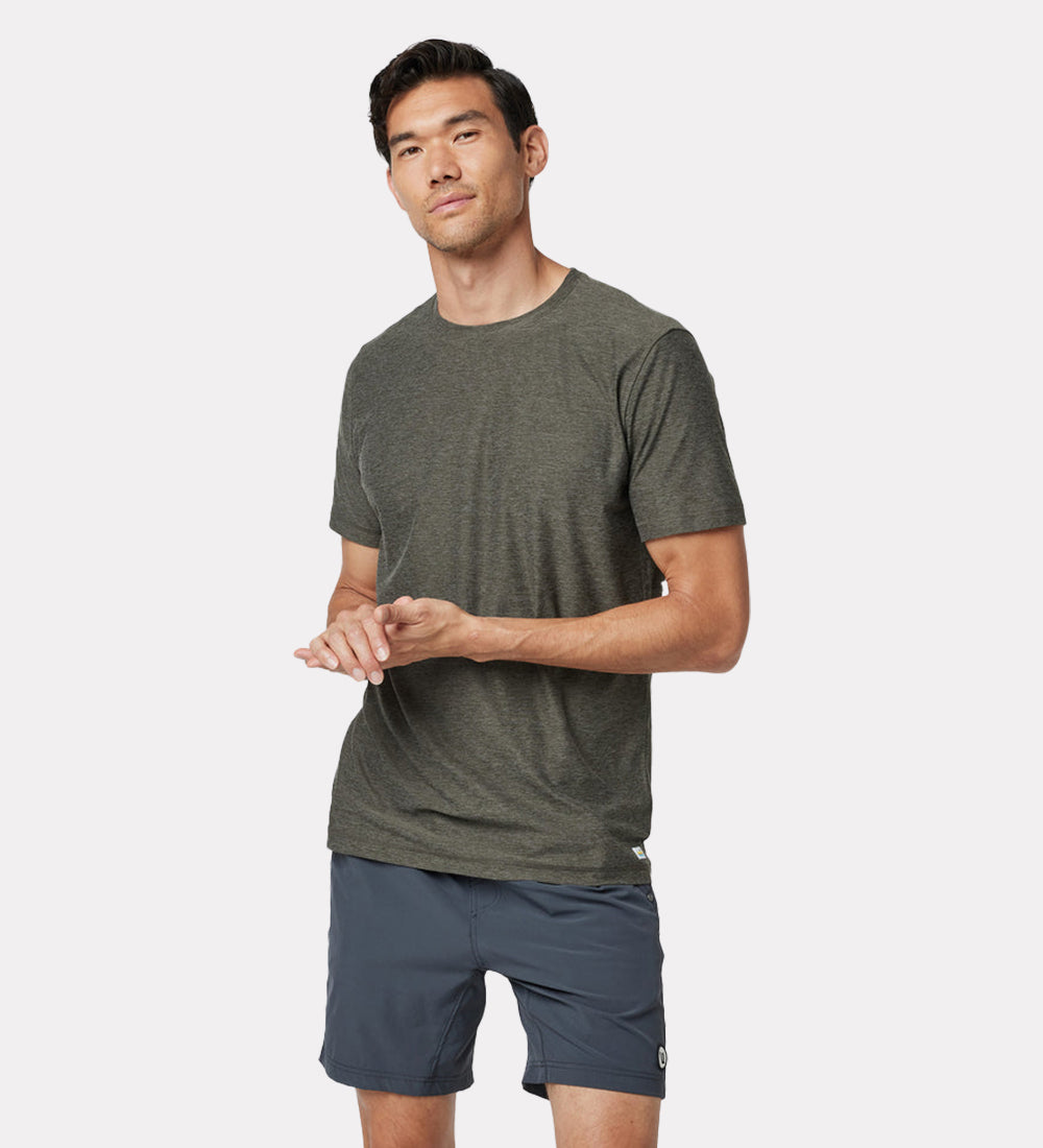 Men's crew neck short sleeves tshirt