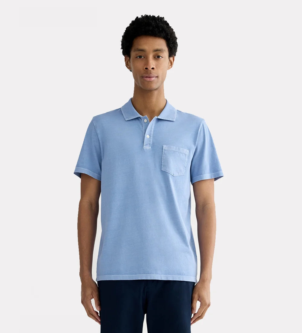 Men's polo neck t-shirt