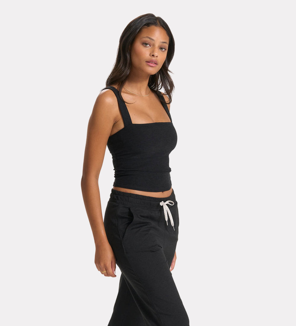 Women's square neck comfort tank top