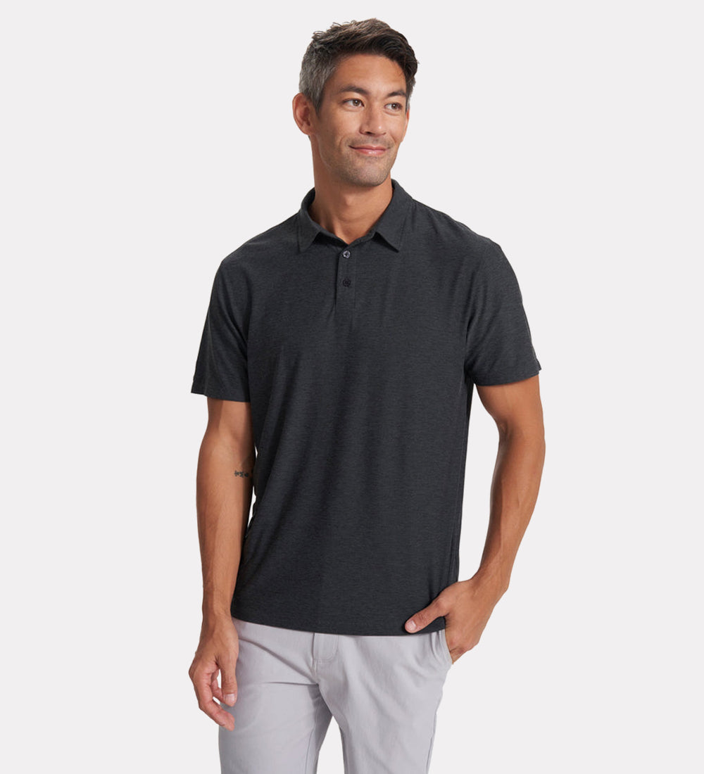 Essential half sleeves polo tshirt for men