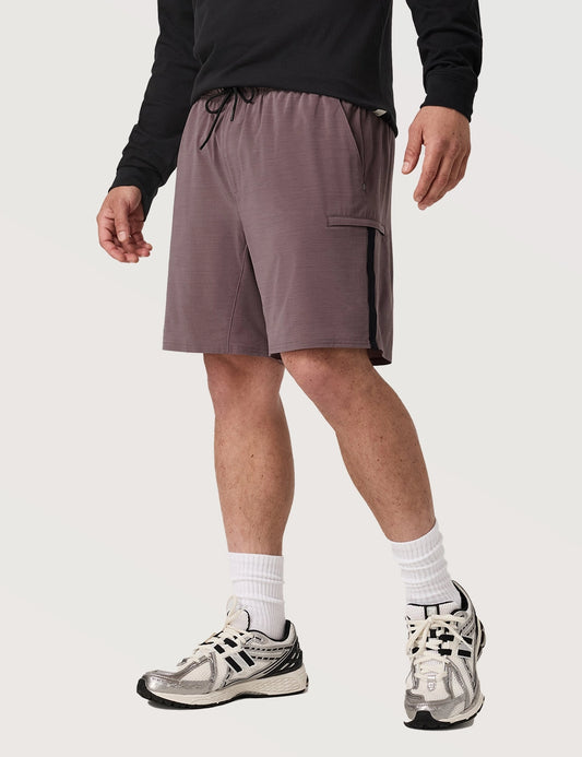 Elastic Waist Gym Shorts