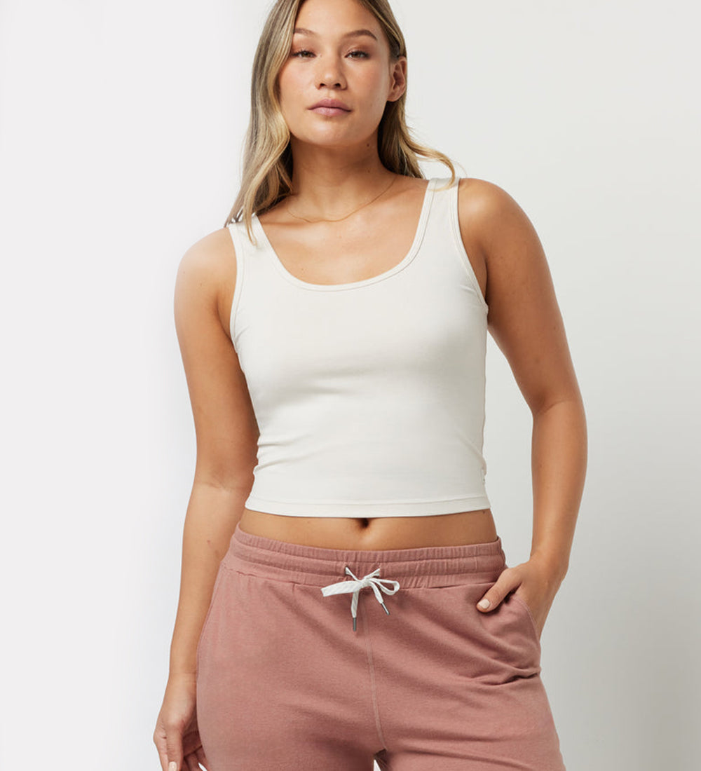 Women's seamless pullover tank top