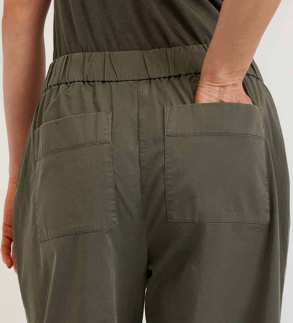 Women's polyester blend trousers