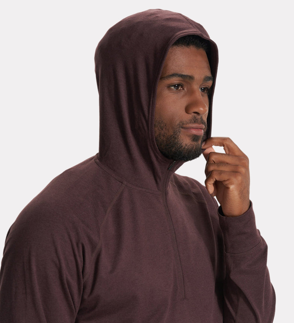 Classic quarter zip hoodie