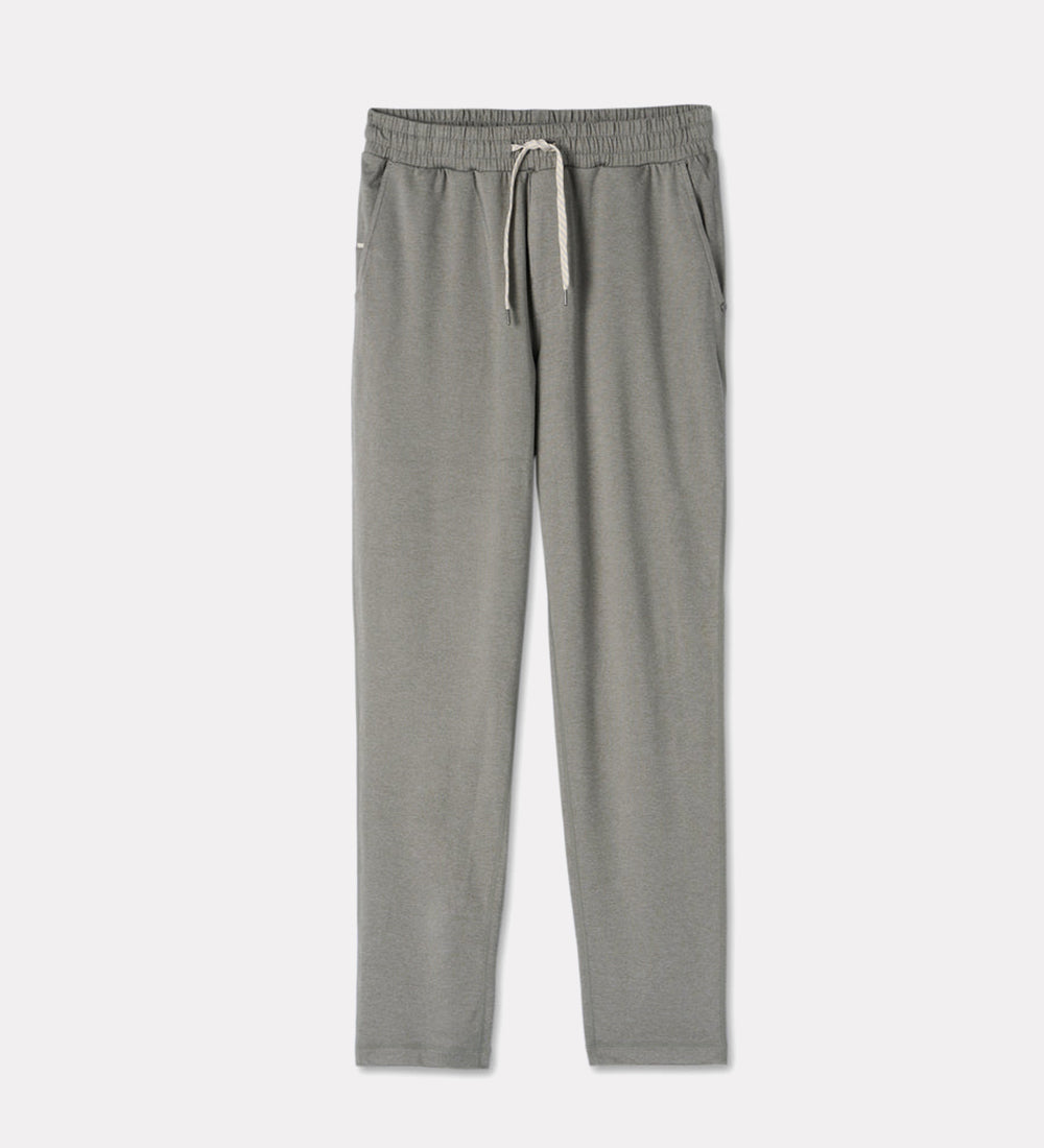 Cotton blend track pants for men
