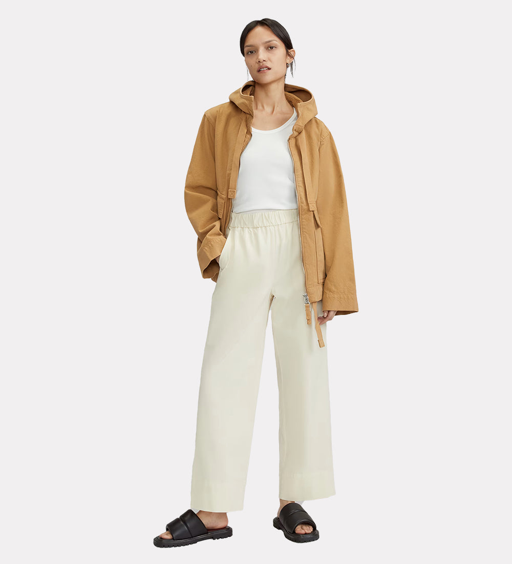 Women's polyester blend trousers
