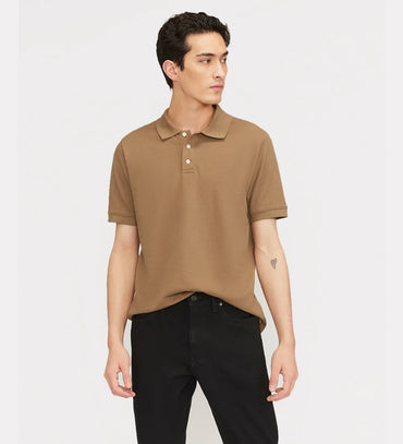 Polo collar pockets t-shirt