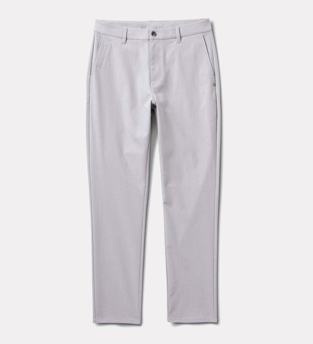 Men's regular cotton blend pants