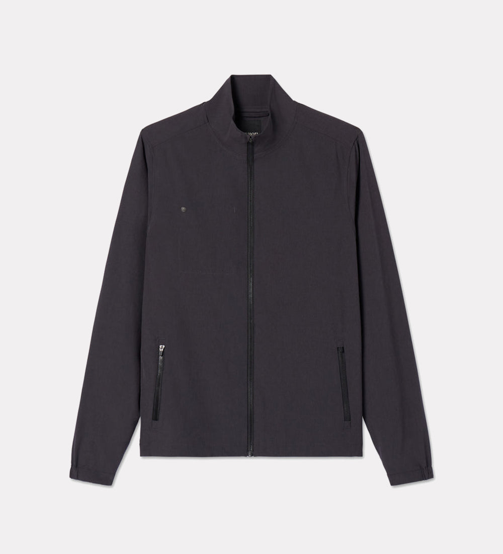 Men's solid casual jacket