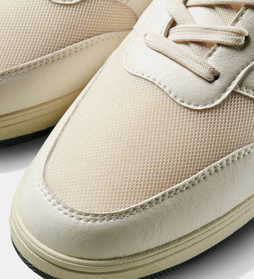 Panelled lace-up sneakers