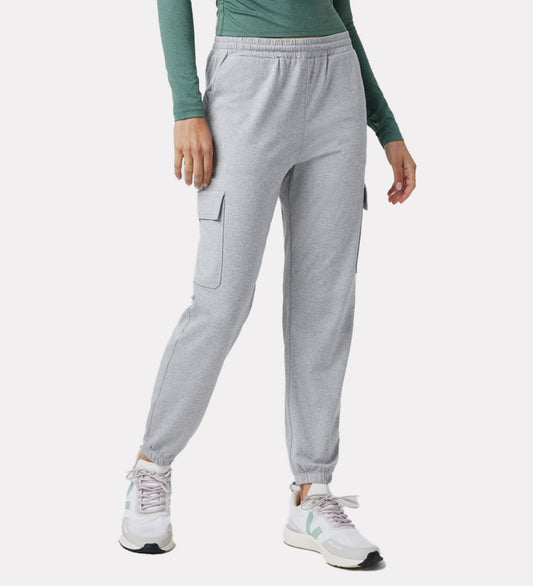 Women's classic relaxed polyester joggers