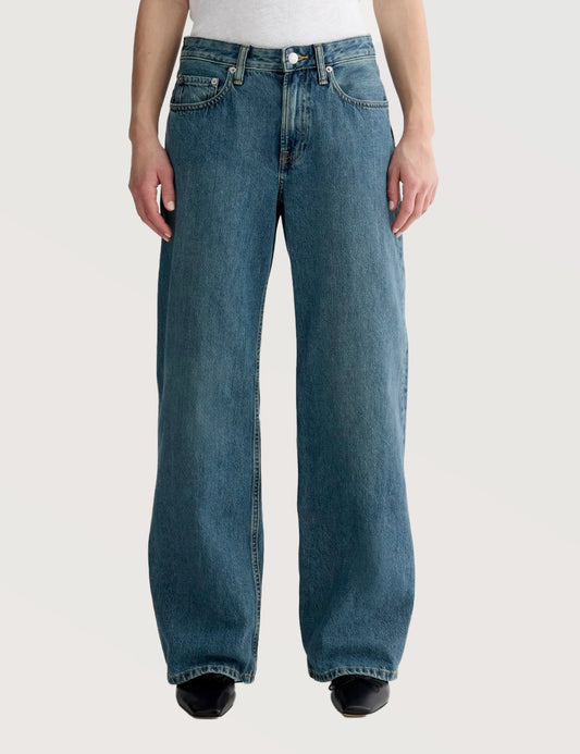 Wide Leg Denim Jeans