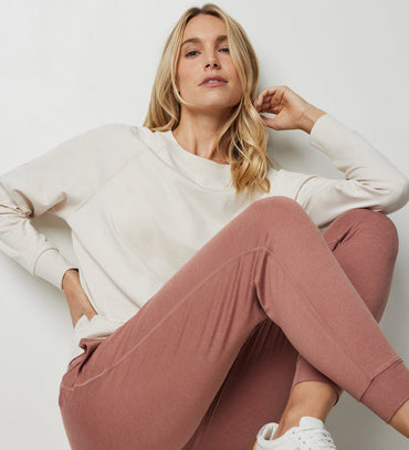 Cotton Comfort Slim Fit Joggers for Women