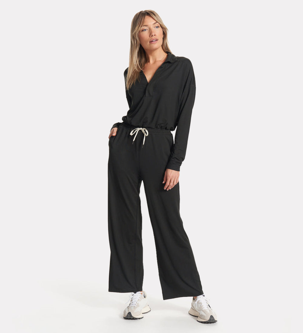 Women's wrap jumpsuit