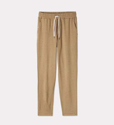 Cotton blend track pants for men