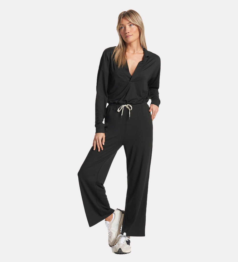 Women's wrap jumpsuit