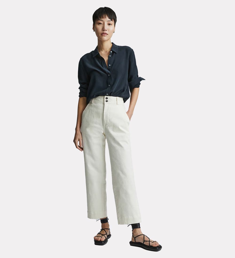 High waisted trousers for women