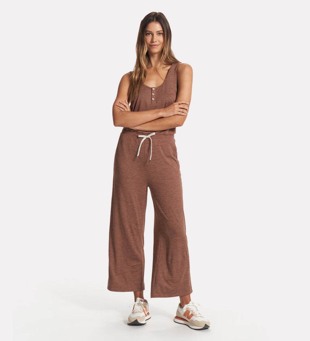 Solid jumpsuit for women