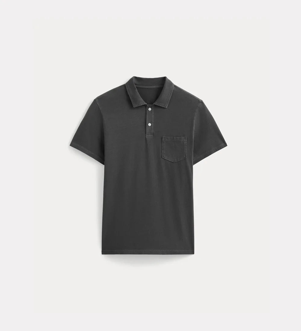 Men's polo neck t-shirt