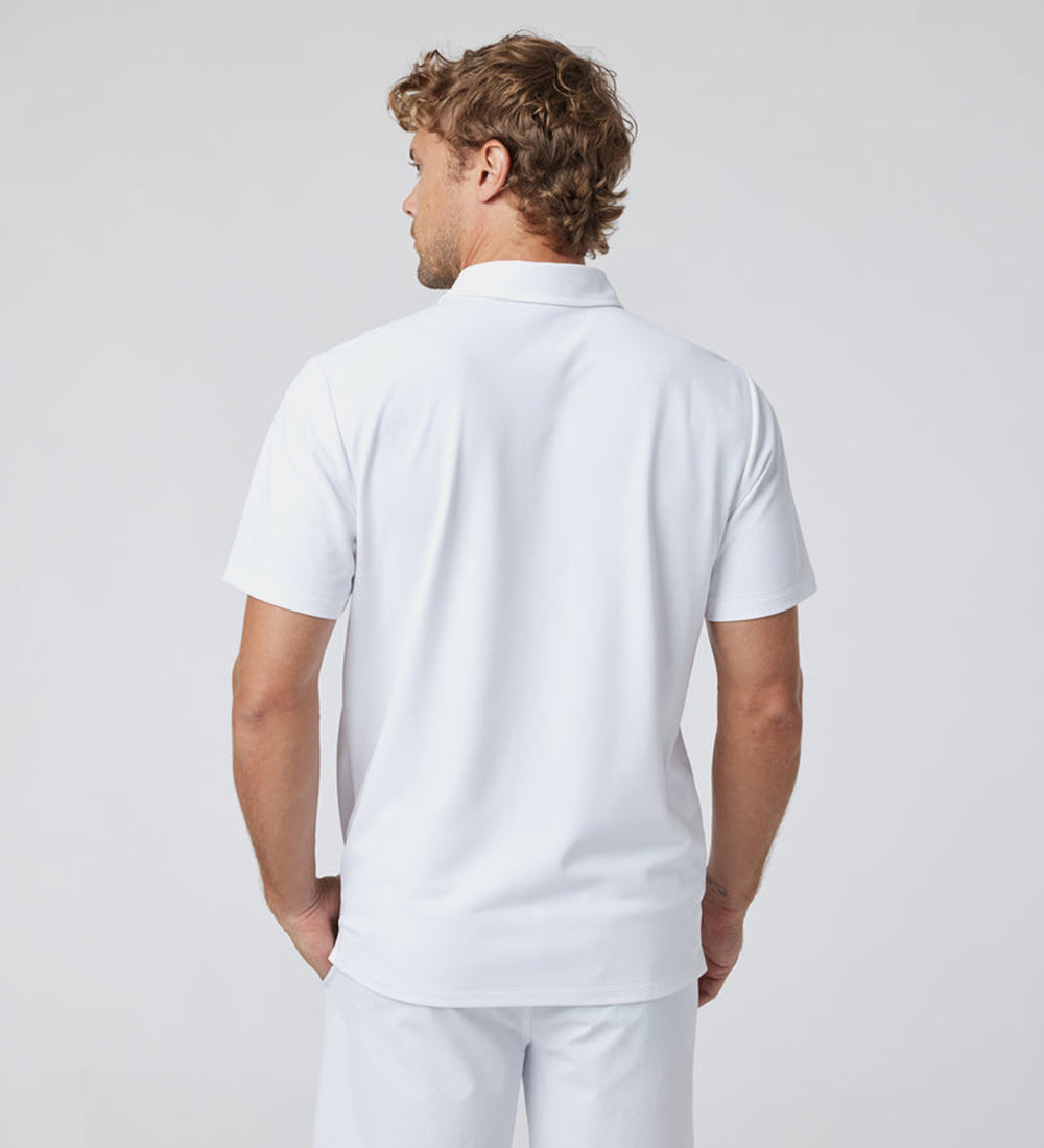 Men's casual pure cotton collared tshirt