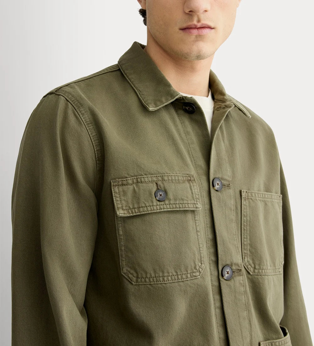 Overshirt transition jacket