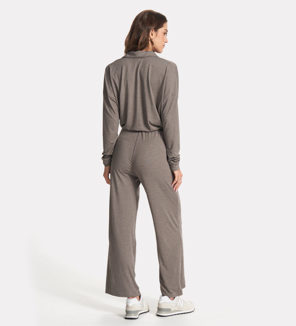 Women's wrap jumpsuit