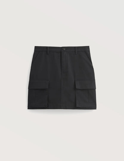 Utility Pocket Mini Skirt