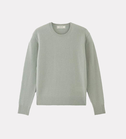 Cotton crew neck sweater