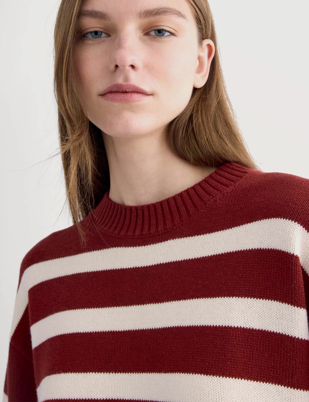 Classic Crewneck Knit Sweater