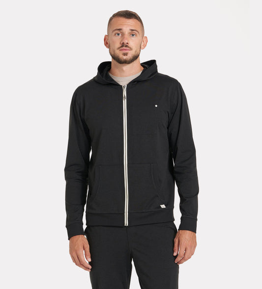 Classic Black Hoodie For Men