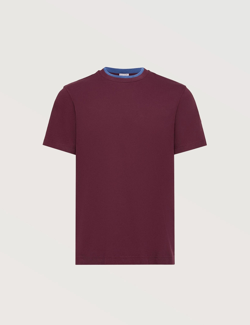 Contrast Collar Crew Tee