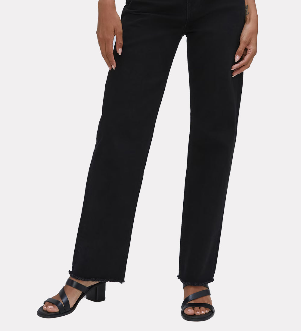 Ankle length denim womens jeans