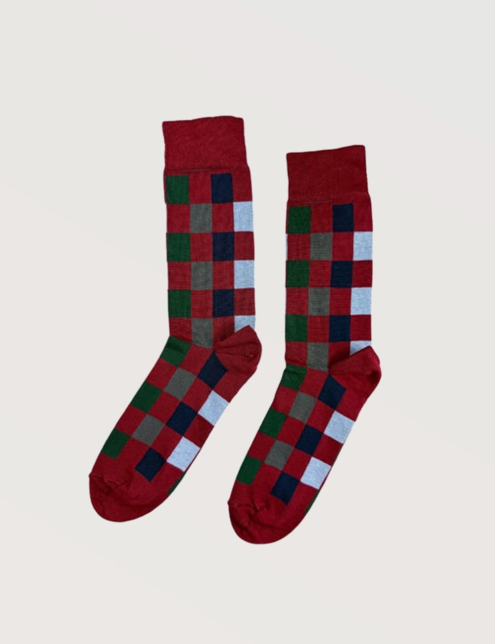Casual Patterned Crew Socks
