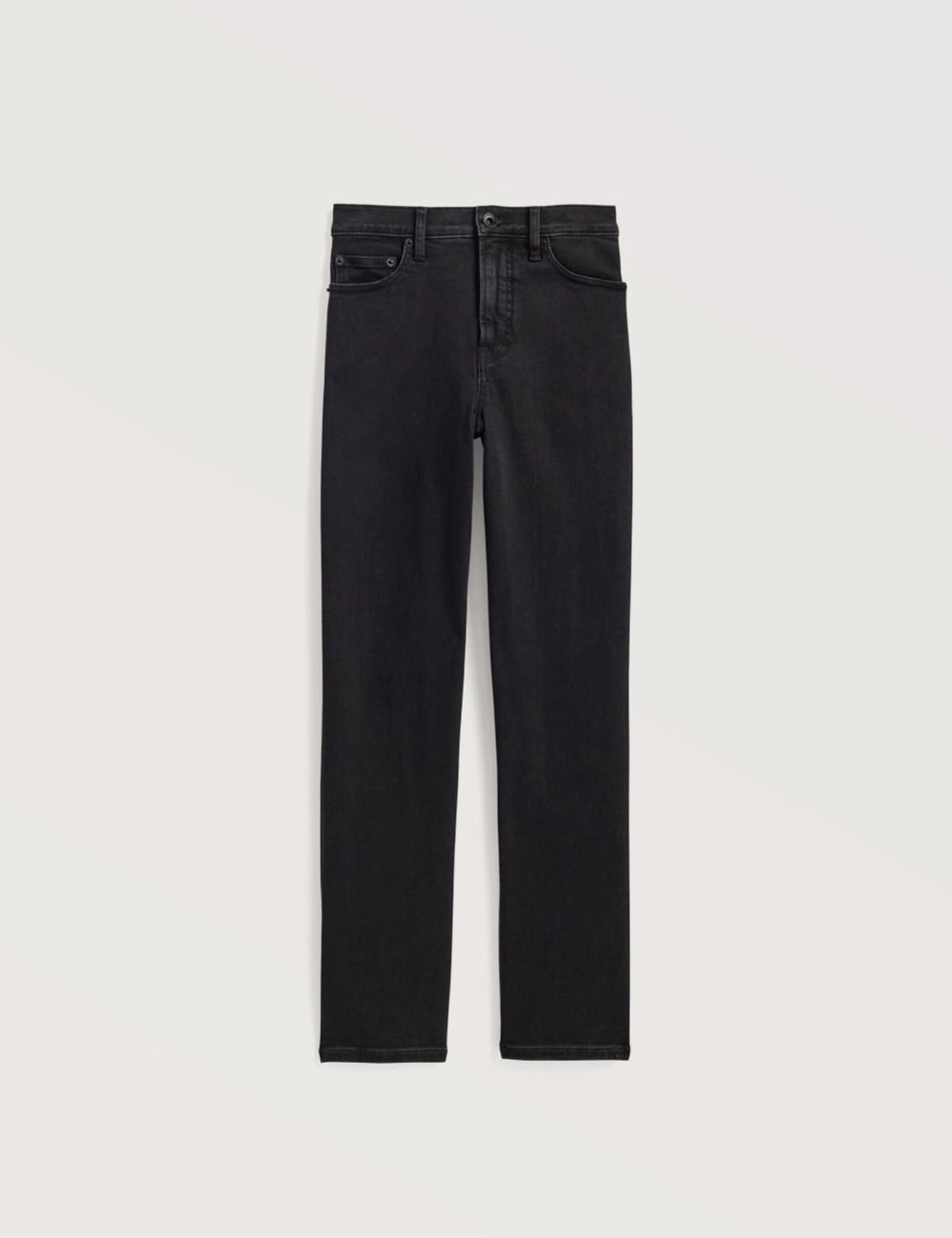 High Rise Straight Jeans