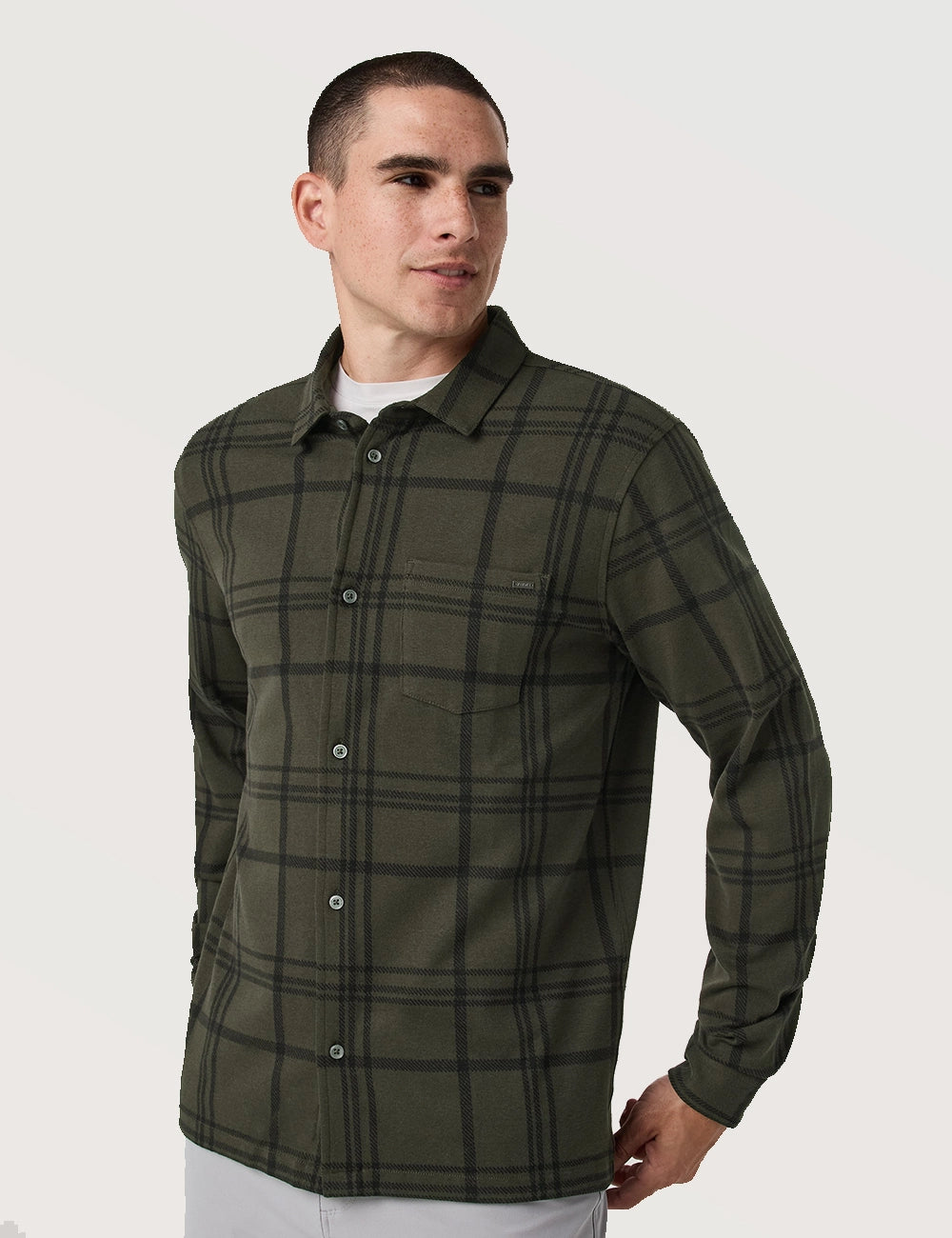 Everyday Plaid Layering Shirt