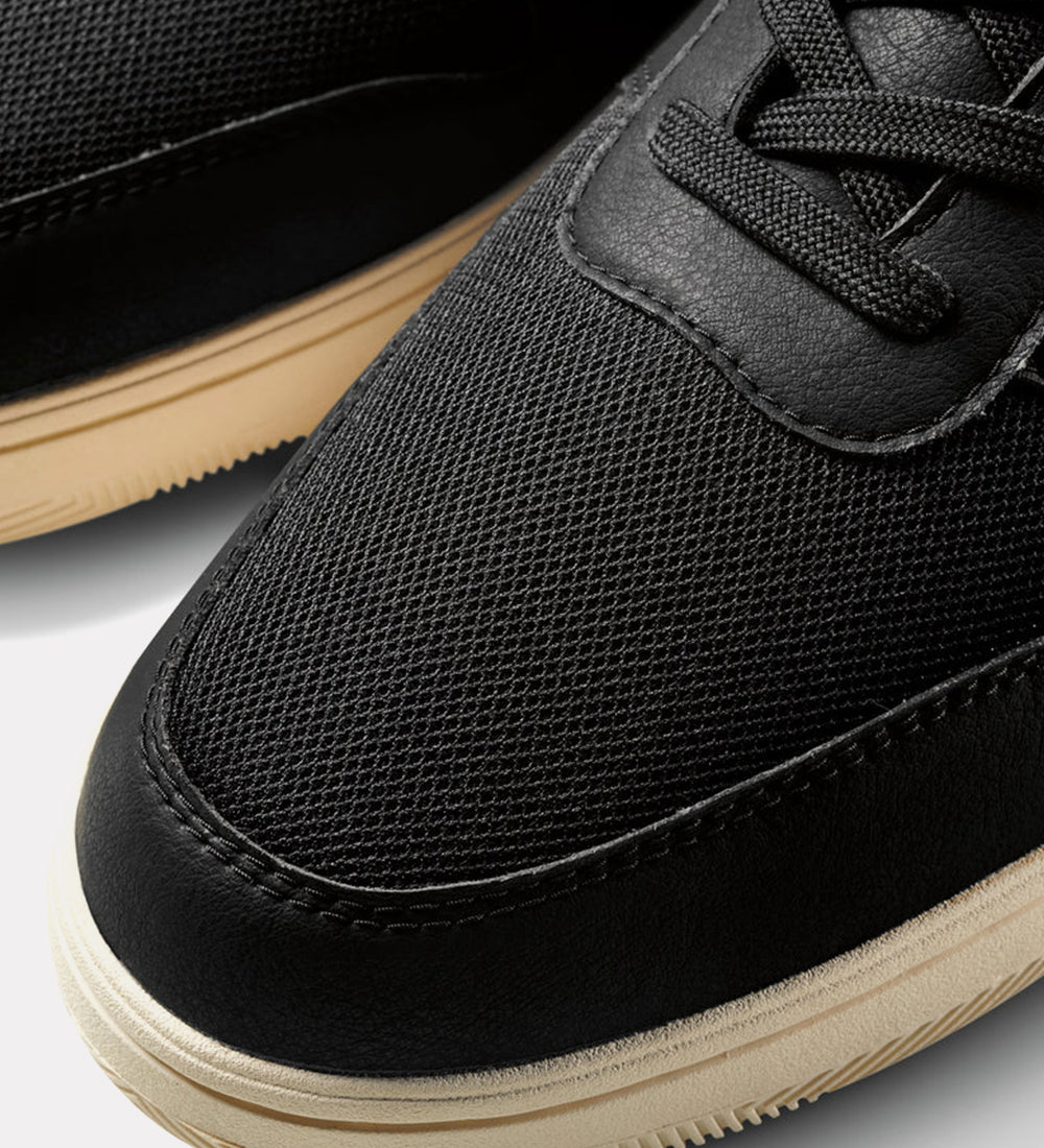 Panelled lace-up sneakers