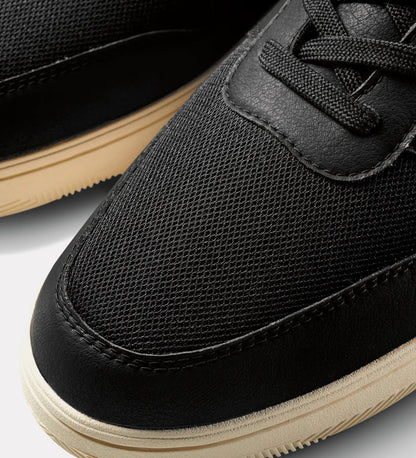 Panelled lace-up sneakers