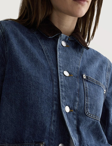 Classic Denim Utility Jacket